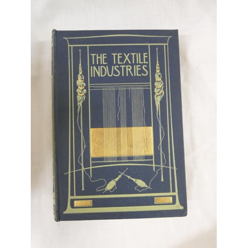 115 - MURPHY W. S.  The Textile Industries. 8 vols. Col. & other illus. Large 8vo. Orig. Art... 