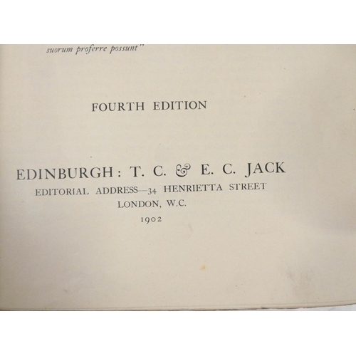 119 - FOX-DAVIES A. C.  Armorial Families. Many illus. Thick quarto, poor bdgs. 1902; also 2 quarto vols.,... 