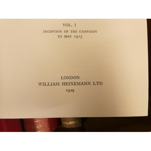 123 - ASPINALL-OGLANDER C. F.  History of the Great War, Military Operations, Gallipoli. 2 vols.... 