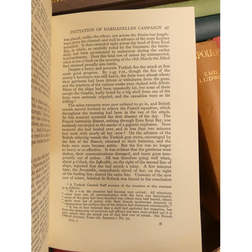 123 - ASPINALL-OGLANDER C. F.  History of the Great War, Military Operations, Gallipoli. 2 vols.... 