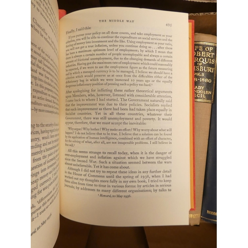 124 - MACMILLAN HAROLD.  Winds of Change & other autobiographical works. The set of 6 vols. ... 