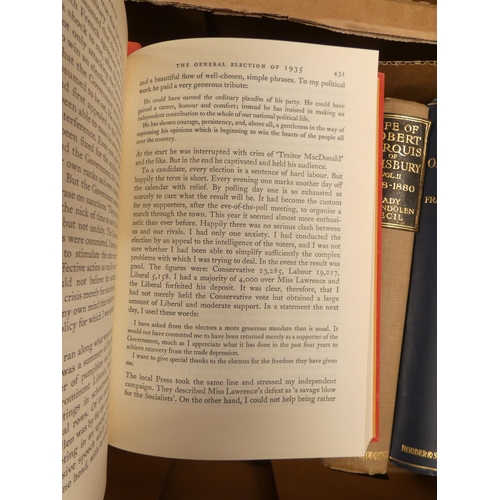 124 - MACMILLAN HAROLD.  Winds of Change & other autobiographical works. The set of 6 vols. ... 