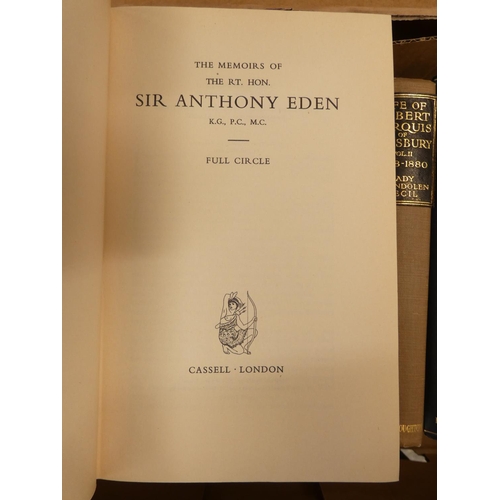 124 - MACMILLAN HAROLD.  Winds of Change & other autobiographical works. The set of 6 vols. ... 