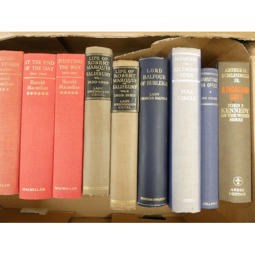 124 - MACMILLAN HAROLD.  Winds of Change & other autobiographical works. The set of 6 vols. ... 