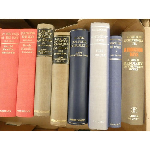 124 - MACMILLAN HAROLD.  Winds of Change & other autobiographical works. The set of 6 vols. ... 