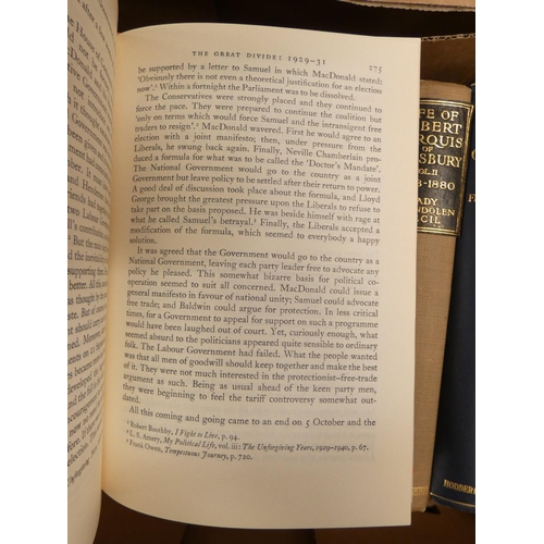 124 - MACMILLAN HAROLD.  Winds of Change & other autobiographical works. The set of 6 vols. ... 