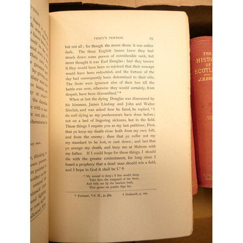 128 - BORLAND R.  Border Raids & Reivers. Frontis & plates. Orig. red cloth gilt. Dalbeattie, 1898... 