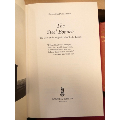 128 - BORLAND R.  Border Raids & Reivers. Frontis & plates. Orig. red cloth gilt. Dalbeattie, 1898... 