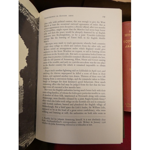 128 - BORLAND R.  Border Raids & Reivers. Frontis & plates. Orig. red cloth gilt. Dalbeattie, 1898... 