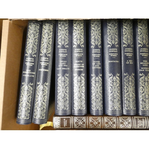 133 - HERON BOOKS.  Works of Joseph Conrad. 21 vols. Dec. bdgs.; also 6 other vols.  (27).... 