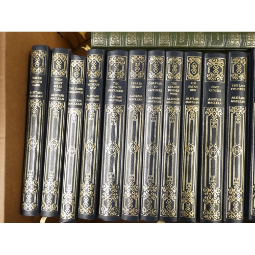 134 - HERON BOOKS.  Works of Alistair MacLean, 16 vols. Dec. bdgs.; also 10 others.... 