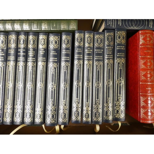 134 - HERON BOOKS.  Works of Alistair MacLean, 16 vols. Dec. bdgs.; also 10 others.... 