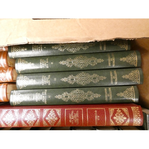 135 - HERON BOOKS.  Works of John Galsworthy. 20 vols. Dec. bdgs.; also 10 others.