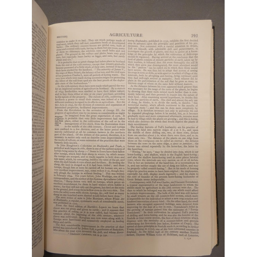 146 - Encyclopedia Britannica.  28 vols. 11th ed. Cambridge, 1910, & 6 others. (34).... 