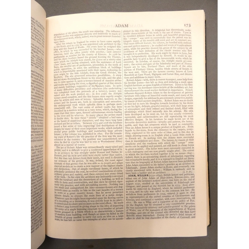 146 - Encyclopedia Britannica.  28 vols. 11th ed. Cambridge, 1910, & 6 others. (34).... 