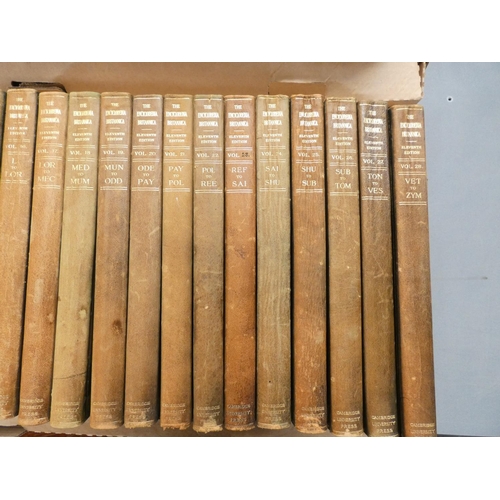 146 - Encyclopedia Britannica.  28 vols. 11th ed. Cambridge, 1910, & 6 others. (34).... 