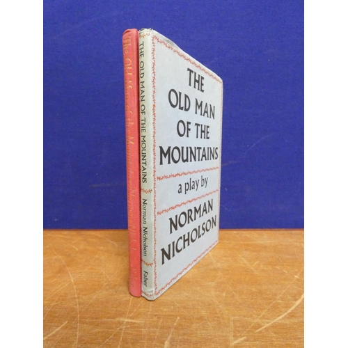 156 - NICHOLSON NORMAN (Ed).  The Old Man of the Mountains, A Play in Three Acts. Signed by Nicholson. Ori... 