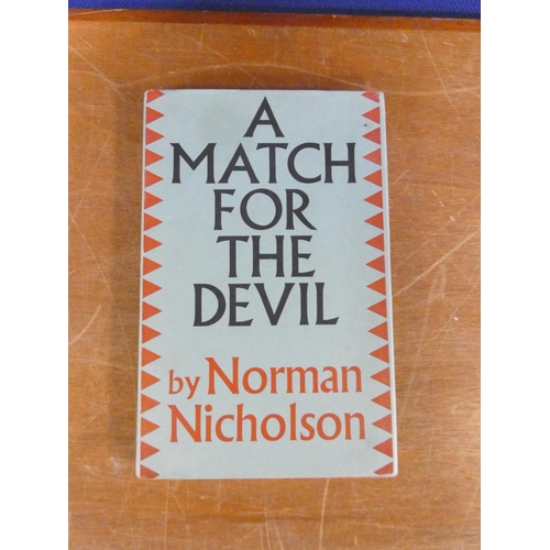 158 - NICHOLSON NORMAN (Ed).  A Match for the Devil. Signed by Nicholson. Orig. maroon cloth in d.w. 1st e... 