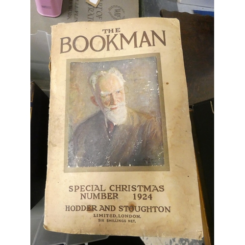 16 - <strong>The Bookman.  </strong>Christmas Numbers of 1924, 1925, 1926 & 1927; also various b...