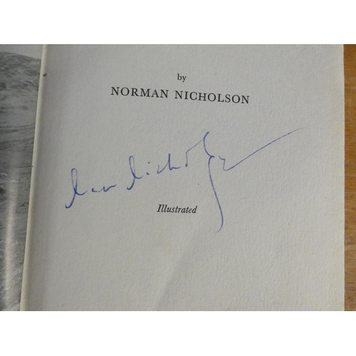 161 - NICHOLSON NORMAN (Ed).  Cumberland & Westmorland. Signed by Nicholson. Orig. green clo... 