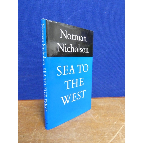 167 - NICHOLSON NORMAN (Ed).  Sea to the West. Signed & inscribed by Nicholson. Orig. blue cloth in d.... 