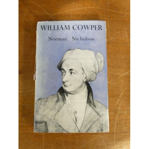 169 - NICHOLSON NORMAN (Ed).  Biographies & monographs re. William Wordsworth, H. G. Wells &... 