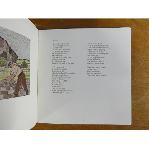 171 - NICHOLSON NORMAN (Ed).  Cloud on Black Combe, illus. by Rigby Graham. Cellar Press Poem in... 