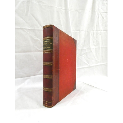 191 - SHEPHERD THOMAS H.  Modern Athens! ... or Edinburgh in the Nineteenth Century. Eng. title & many... 