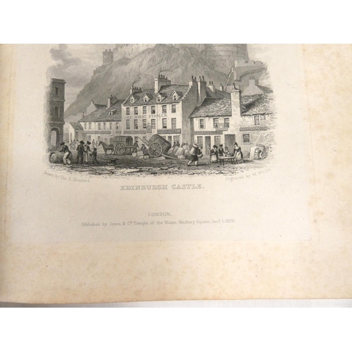 191 - SHEPHERD THOMAS H.  Modern Athens! ... or Edinburgh in the Nineteenth Century. Eng. title & many... 