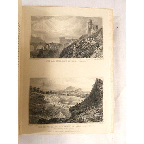 191 - SHEPHERD THOMAS H.  Modern Athens! ... or Edinburgh in the Nineteenth Century. Eng. title & many... 