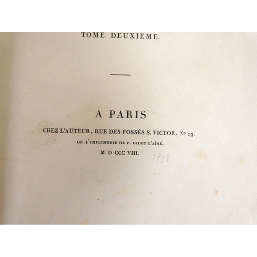 203 - JAUME SAINT-HILAIRE M.  Plantes de la France. Decrites et Peintes d'apres Nature. Vols. 2, 3 & 4... 