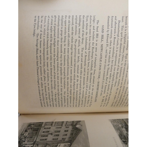 208 - ALLOM T. & ROSE T.  Westmorland, Cumberland, Durham & Northumberland Illustrated. Many ... 