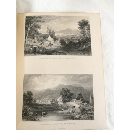 208 - ALLOM T. & ROSE T.  Westmorland, Cumberland, Durham & Northumberland Illustrated. Many ... 