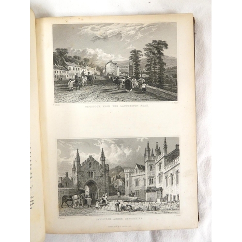 209 - ALLOM T., BARTLETT W. H. &c.  Devonshire Illustrated in a Series of Views. Eng. map &a... 