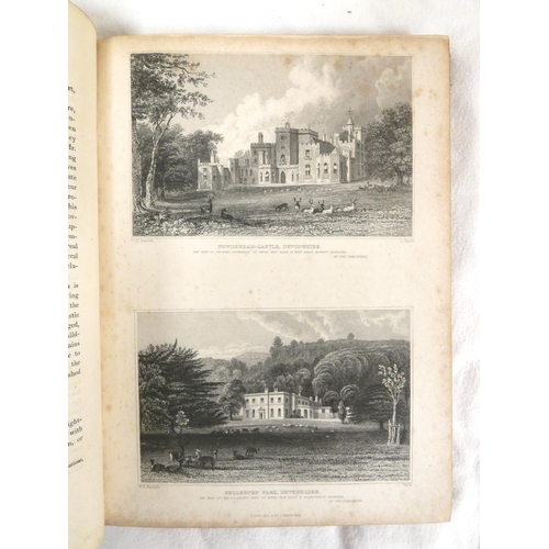 209 - ALLOM T., BARTLETT W. H. &c.  Devonshire Illustrated in a Series of Views. Eng. map &a... 