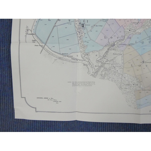 22 - <strong>Netherby Estate, Near Carlisle.  </strong>Fine sale particulars incl. 45 Capital Dairy &...