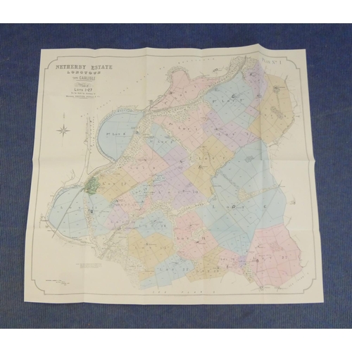 22 - Netherby Estate, Near Carlisle.  Fine sale particulars incl. 45 Capital Dairy & Stock Farms, 7,7... 