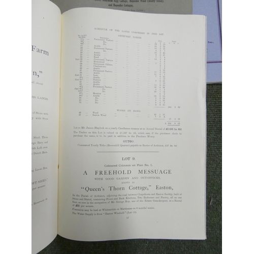 24 - <strong>Netherby Estate, Near Carlisle. </strong> Fine sale particulars incl. 45 Capital Dairy &...