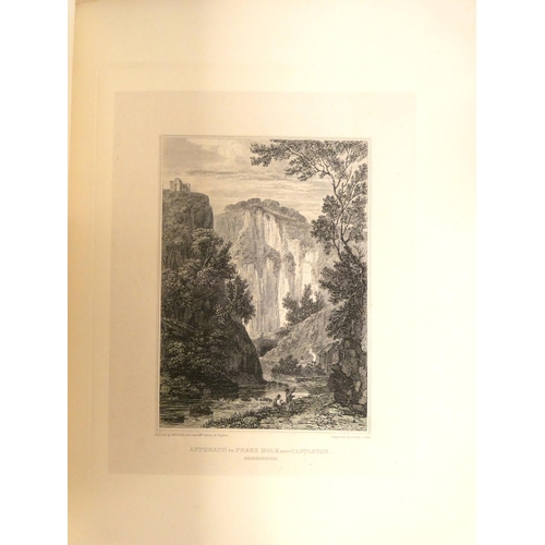 254 - CROSTON JAMES.  Chantrey's Peak Scenery or Views in Derbyshire. Ltd. ed. no. 10 of only 50. Eng. fro... 