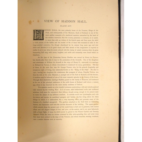 254 - CROSTON JAMES.  Chantrey's Peak Scenery or Views in Derbyshire. Ltd. ed. no. 10 of only 50. Eng. fro... 