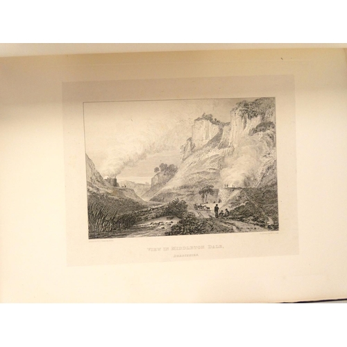 254 - CROSTON JAMES.  Chantrey's Peak Scenery or Views in Derbyshire. Ltd. ed. no. 10 of only 50. Eng. fro... 