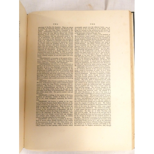 257 - LEWIS SAMUEL.  A Topographical Dictionary of England ... With Historical & Statistical Descripti... 