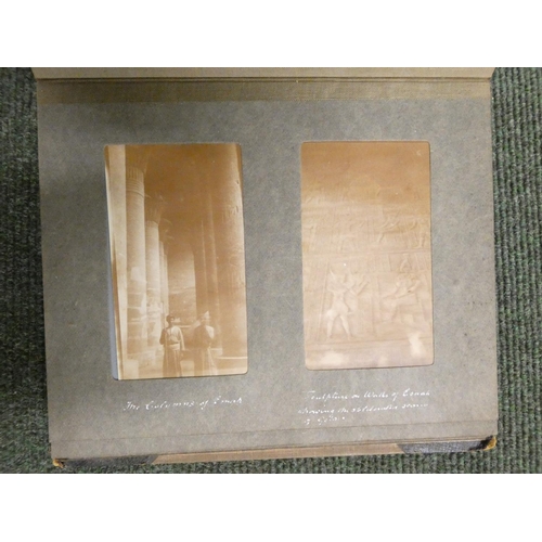 28 - <strong>Greece - Photographs.  </strong>8 small quarto Kodak albums in worn cond. but cont...