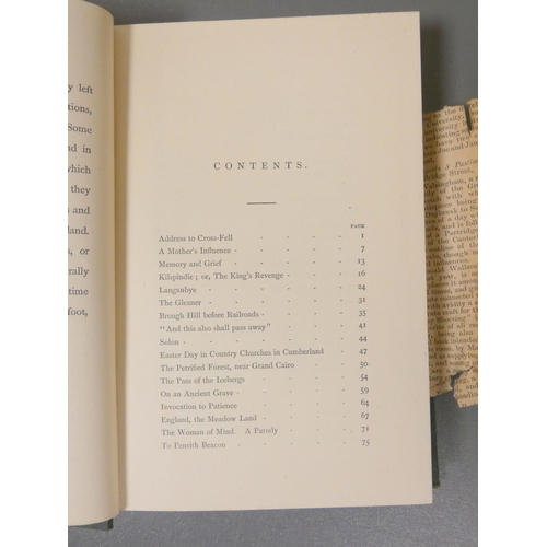 3 - <strong>POWLEY MARY.  </strong>Echoes of Old Cumberland. 12 copies of this work, as new co...