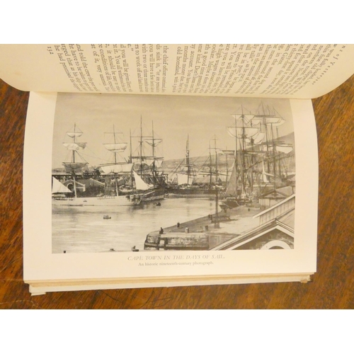 34 - DOMVILLE-FIFE C. W.  Epics of the Square-Rigged Ships. Illus. Orig. dark blue cloth in chipped ... 