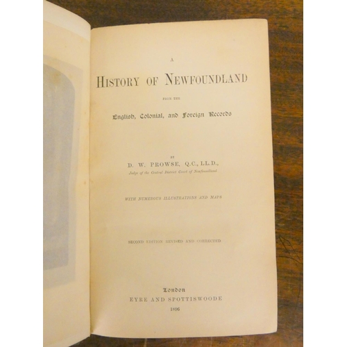 35 - HATTON J. & HARVEY M.  Newfoundland, The Oldest British Colony. Illus. Orig. blue clot... 