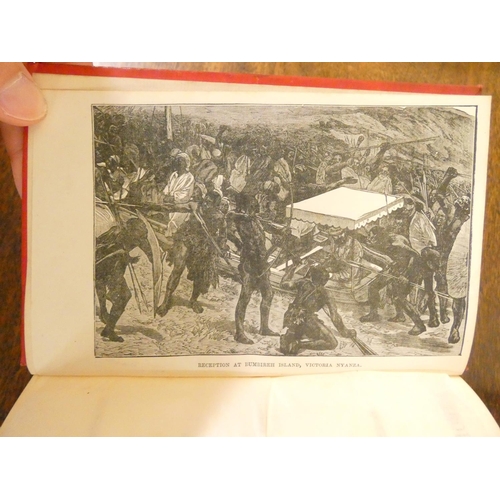 37 - STANLEY H. M.  Through the Dark Continent. Eng. illus. Orig. pict. red cloth gilt, bright ... 