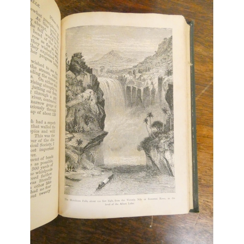 37 - STANLEY H. M.  Through the Dark Continent. Eng. illus. Orig. pict. red cloth gilt, bright ... 