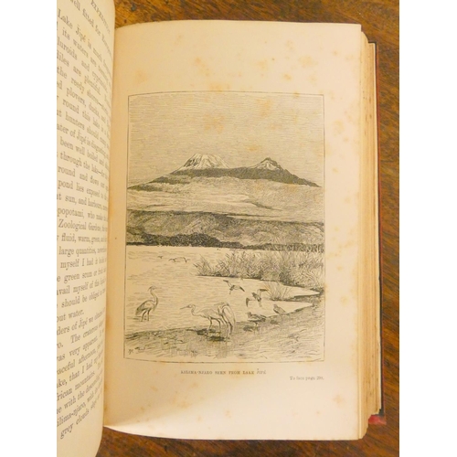 38 - <strong>JOHNSTON H. H.  </strong>The Kilima-njaro Expedition. Port. frontis, 2 fldg. maps,...