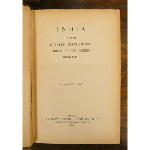 39 - <strong>KEGAN PAUL, TRENCH, TRUBNER (Pubs).  </strong>The British Empire Series. Vols. 1 -...